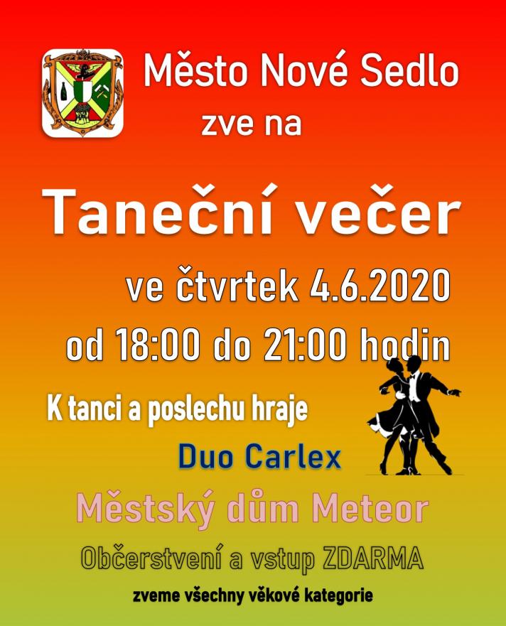 taneční večer pro všechny věkové kategorie