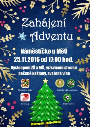 Zahájení adventu 2016 1