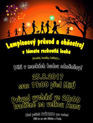 Lampionový průvod a ohňostroj 1