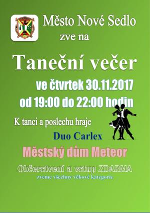 Taneční večer pro širokou veřejnost 1