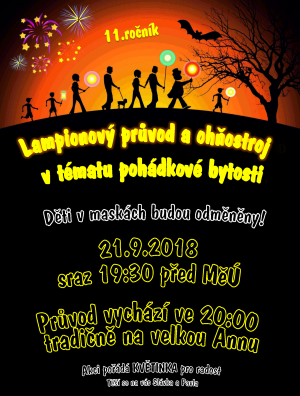 Lampionový průvod a ohňsotroj 1