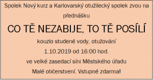 Přednáška - otužilci 1