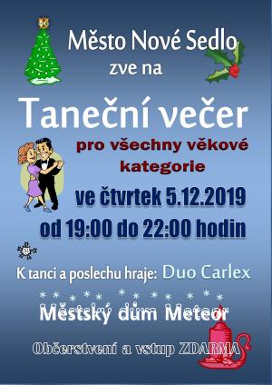 Taneční večer pro všechny věkové kategorie 1